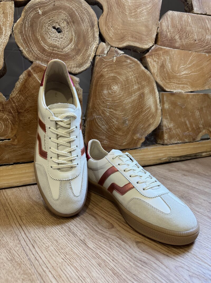 Basket GANT Rose et Blanche